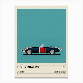 Austin Powers Car Canvas Print