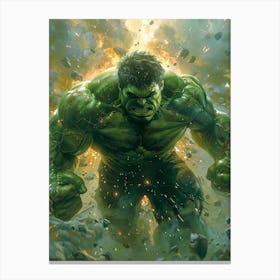 Hulk 09 Canvas Print