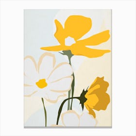 Yellow Flowers Canvas Print