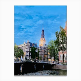 Amsterdam At Dusk 5 Canvas Print