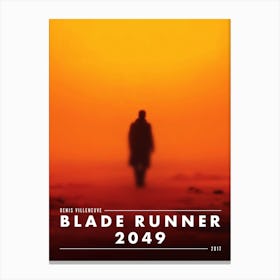 Blade Runner 2049 Alternative Posters Canvas Print