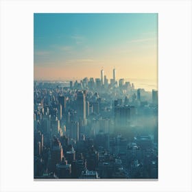 New York City Skyline 4 Canvas Print