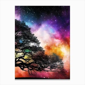 Tree In The Sky 6 Canvas Print