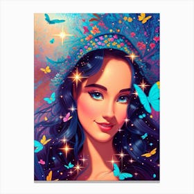 Fairytale Girl 2 Canvas Print