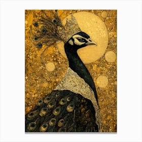 Peacock Canvas Print