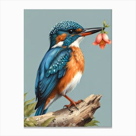 Kingfisher 9 Canvas Print