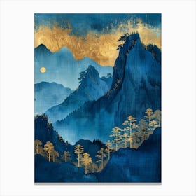 Asian Landscape Canvas Print 6 Canvas Print