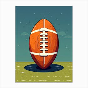 American Football Canvas Print