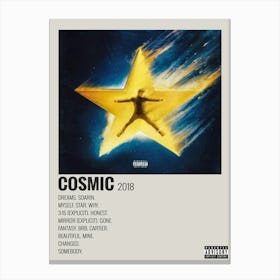 Cosmic 2018 Poster 1 Canvas Print