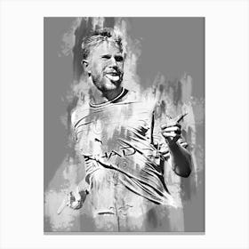 Kevin De Bruyne 5 Canvas Print