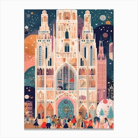 St Stephens Cathedral Vienna Austria Canvas Print