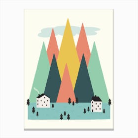 The High Mountains Canvas Print