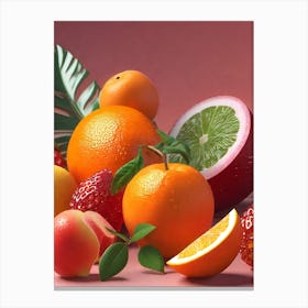 Fruit Arrangement Canvas Print