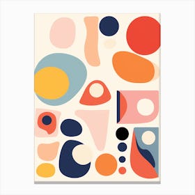 Abstract Shapes Canvas Print