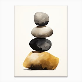 Balancing Stones Canvas Print