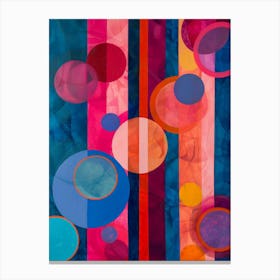 Abstract Circles 104 Canvas Print