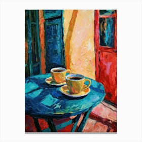 Catania Espresso Made In Italy 3 Canvas Print