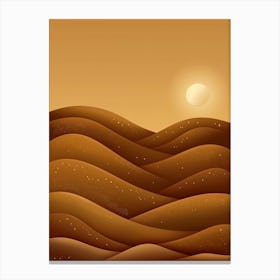 Desert Landscape 16 Canvas Print