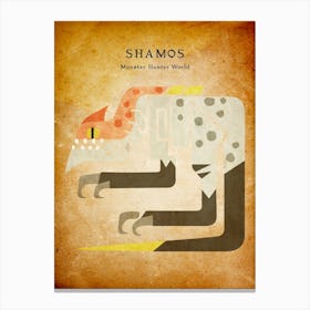 Shamos Vintage Canvas Print