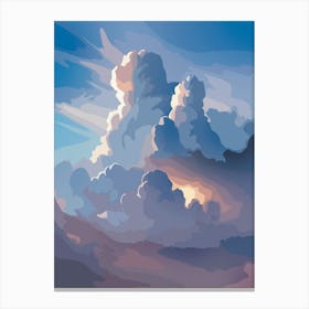 Clouds In The Sky Canvas Print