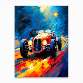 Bmw Racing Car Canvas Print