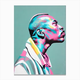 Dr Dre 1 Colourful Illustration Canvas Print