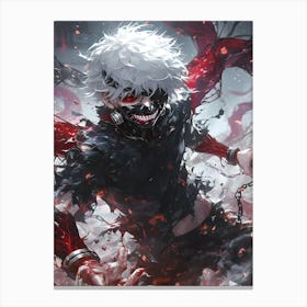 Ken Tokyo Ghoul Canvas Print