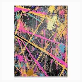 Splatter Painting 9 Canvas Print