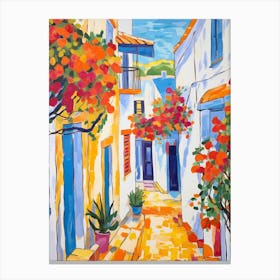 Sousse Tunisia 2 Fauvist Painting Canvas Print