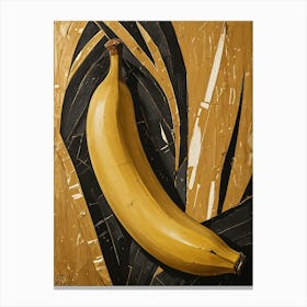 Banana Gold no1 Canvas Print