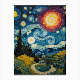 Starry Night 2 Canvas Print