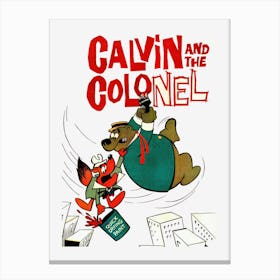Monty and the Colonel Canvas Print