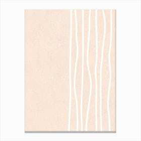 Stripes To The Right Canvas Print