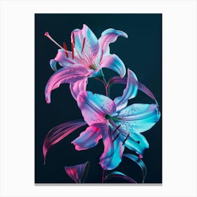 Lily Art 2 Canvas Print