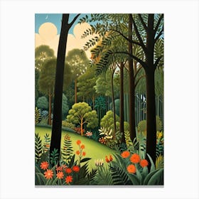 Tropical Forest Canvas Print