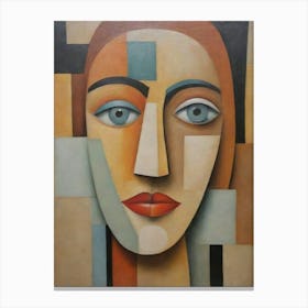 Face Of A Woman 9 Canvas Print