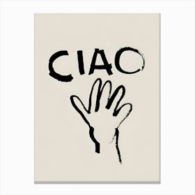 Ciao By Claude Monet Canvas Print