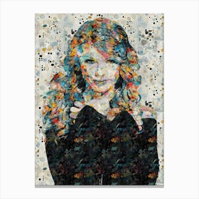 Taylor Swift Singer Canvas Print