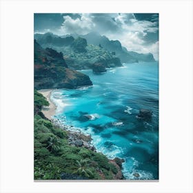 Hawaiian Beach 1 Canvas Print