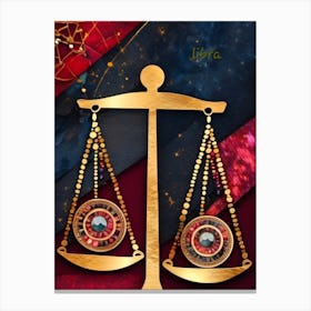 Libra Canvas Print