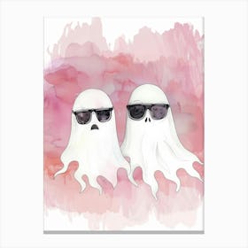 Ghosts In Sunglasses 2 Canvas Print