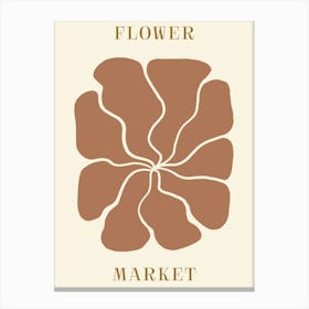 Flower Market 2 Canvas Print