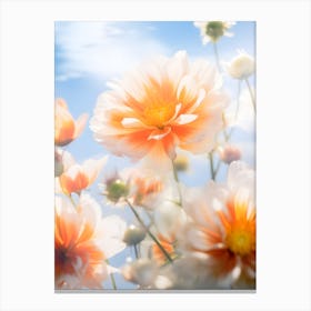 Flowers In The Sky Canvas Print