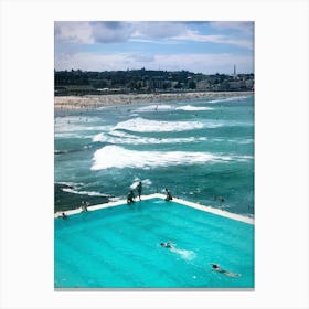 Bondi Beach - Icebergs Terrace Canvas Print