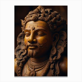 Hindu God Canvas Print