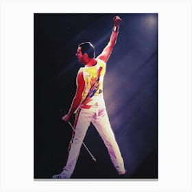 Superstars Freddie – Friday Night At Wembley 1986 Canvas Print