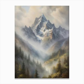 Mountain Range 6 Canvas Print