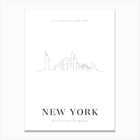 Newyork Canvas Print