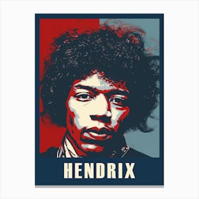 Jimi Hendrix Canvas Print