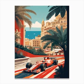 Monaco Canvas Print